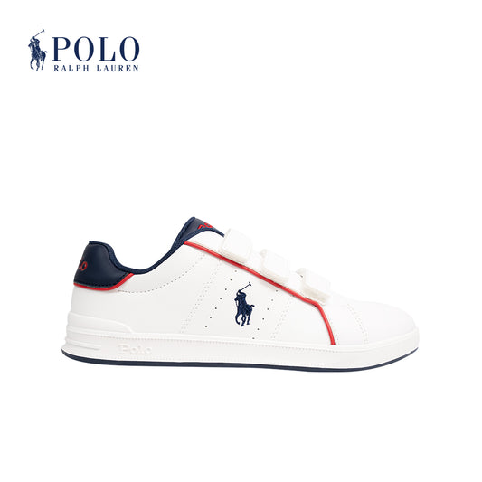 Polo Heritage Court III Ez Sneaker- White/Navy (595100)
