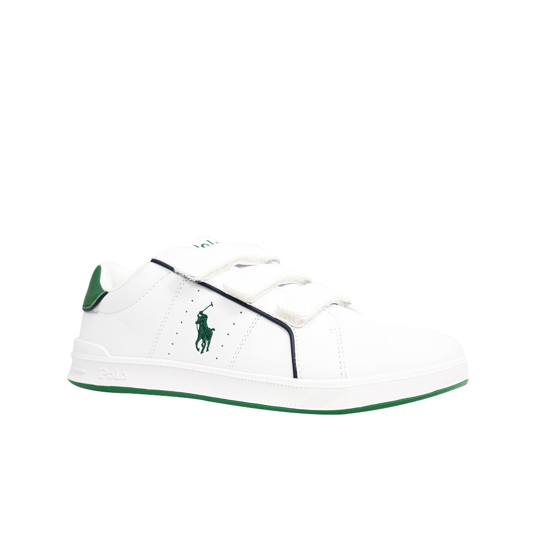 Polo Heritage Court III Ez Sneaker- White/Green (595110)