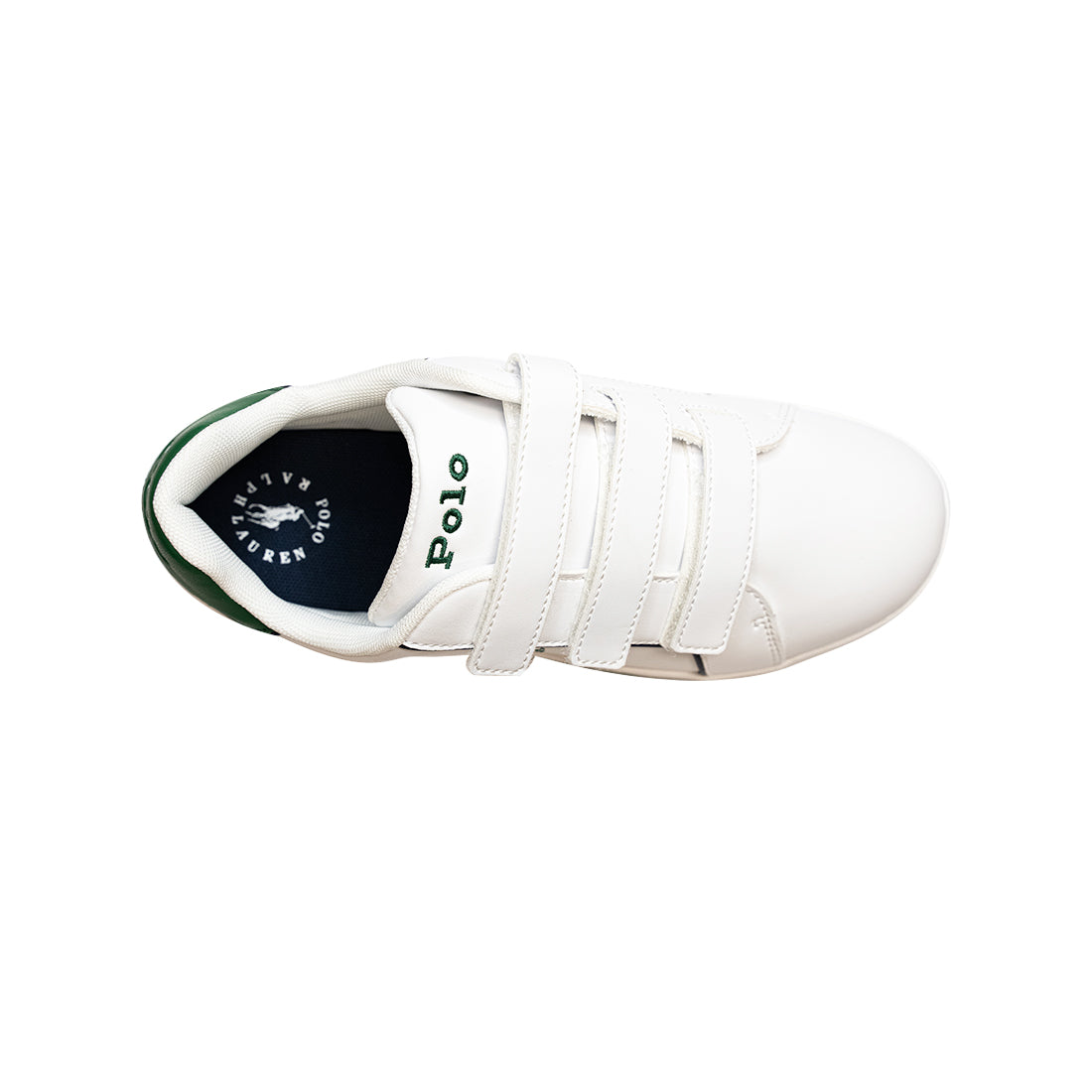 Polo Heritage Court III Ez Sneaker- White/Green (595110)