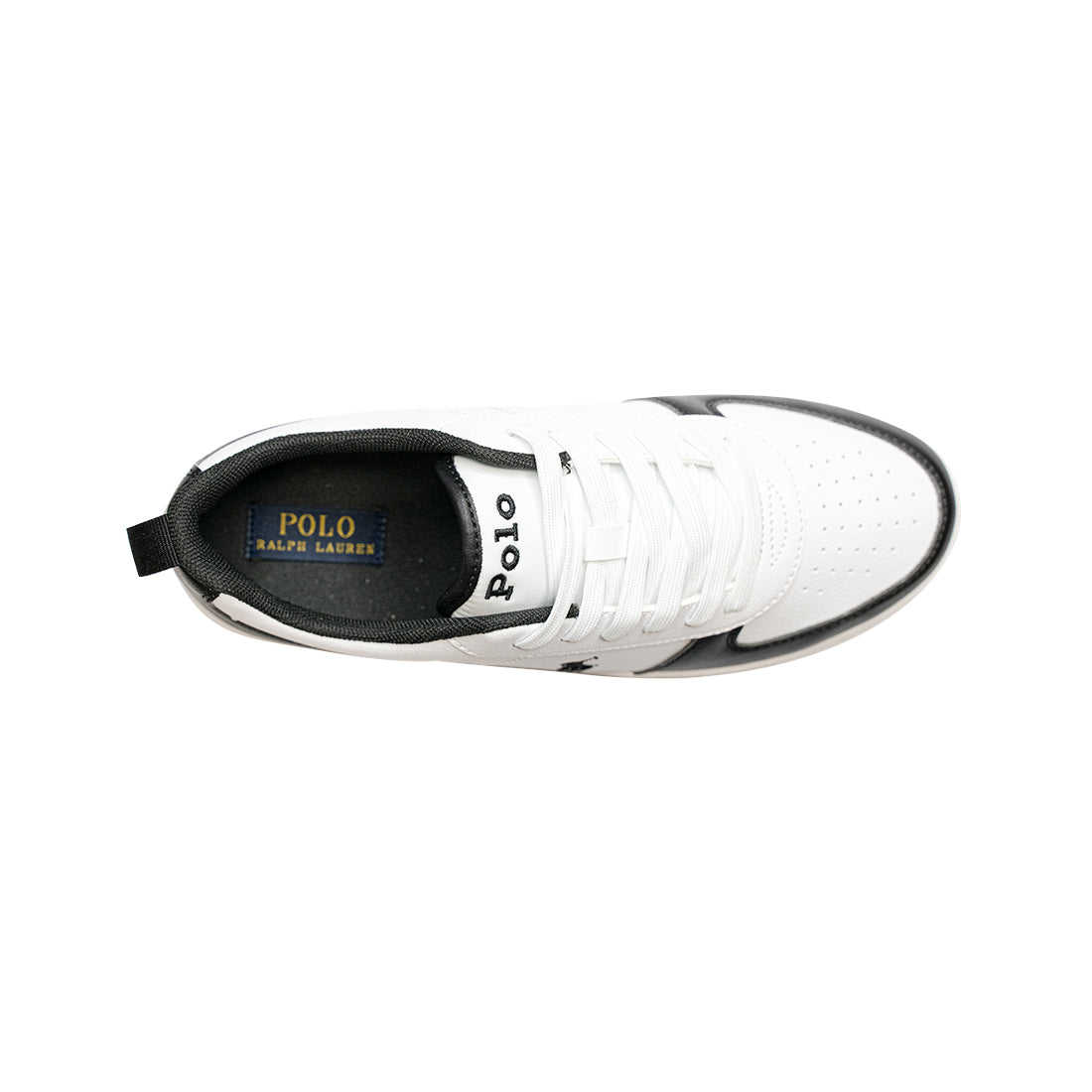 Polo Polo Court II Sneaker- Black/White (600001)
