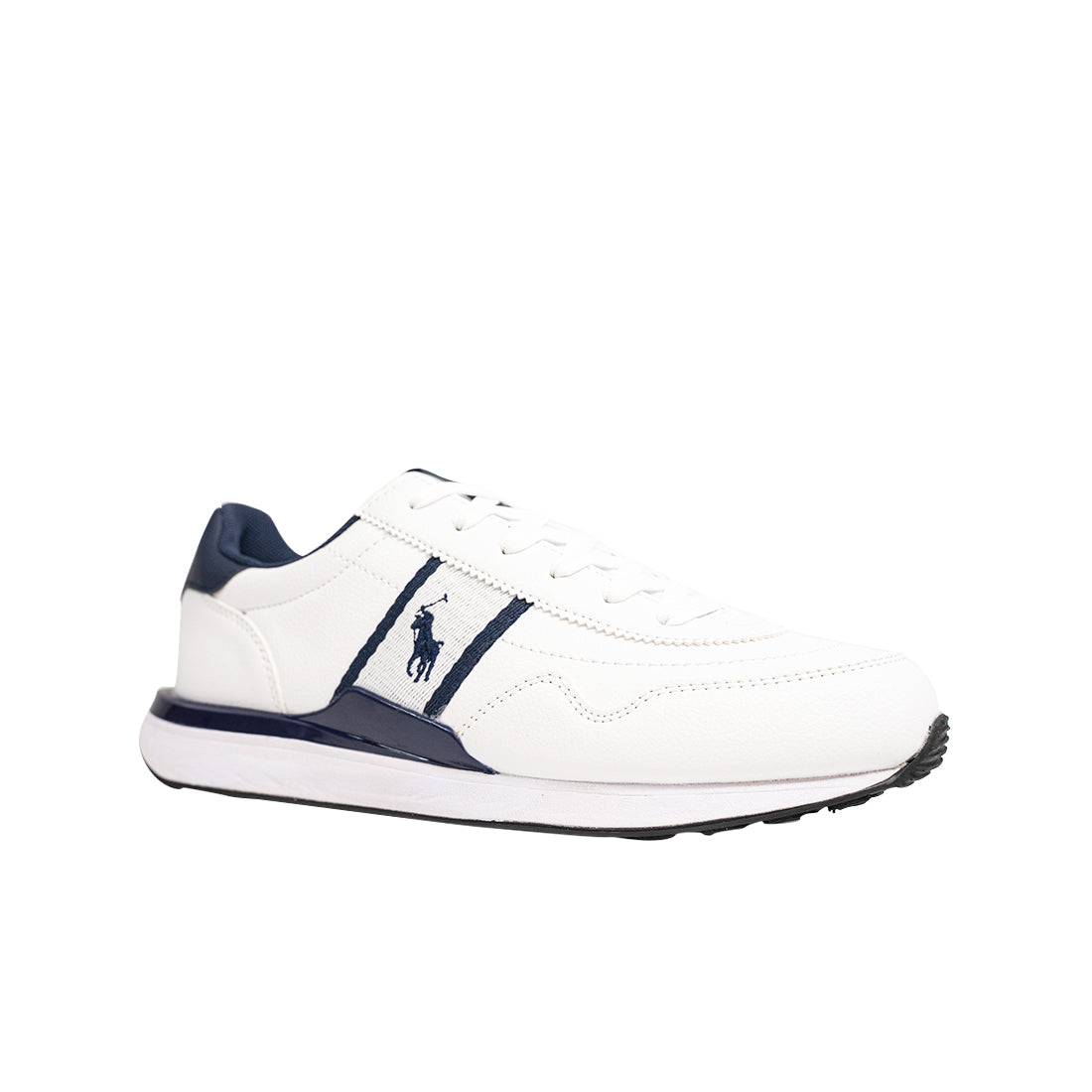 Polo Train 89 Sport Sneaker- White/Navy (606100)