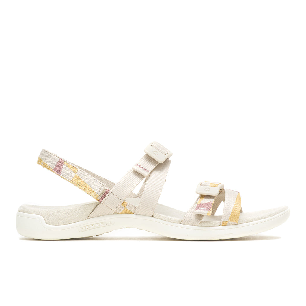 District 3 Backstrap Web - Oyster Womens Sandals Land