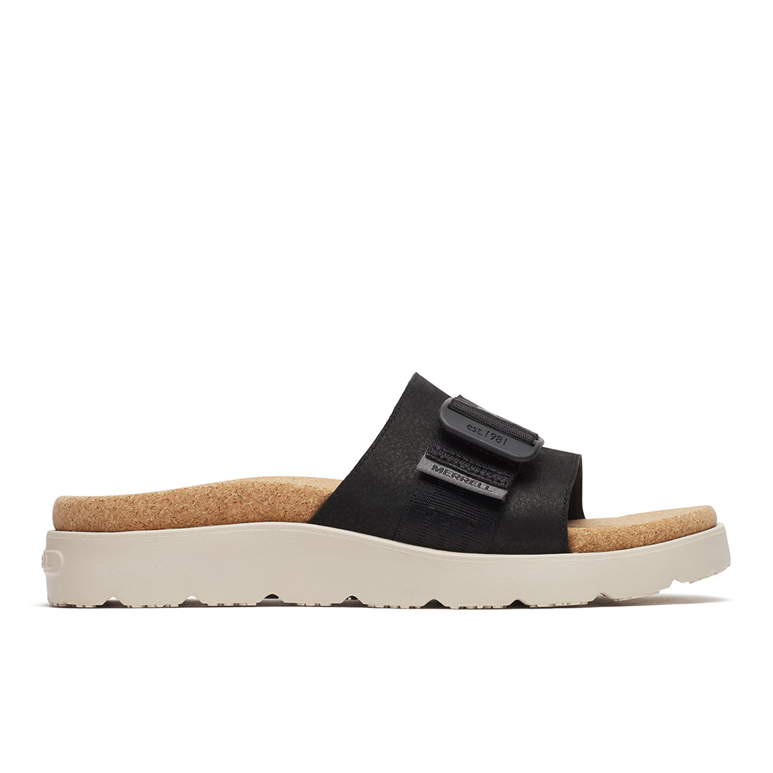 Merrell - Fleur Slide - Black Women's Sandals Land