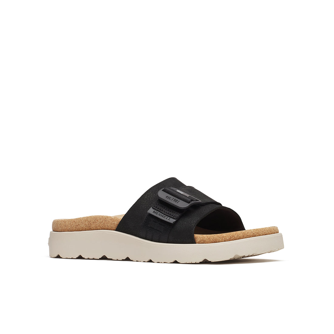 Merrell - Fleur Slide - Black Women's Sandals Land