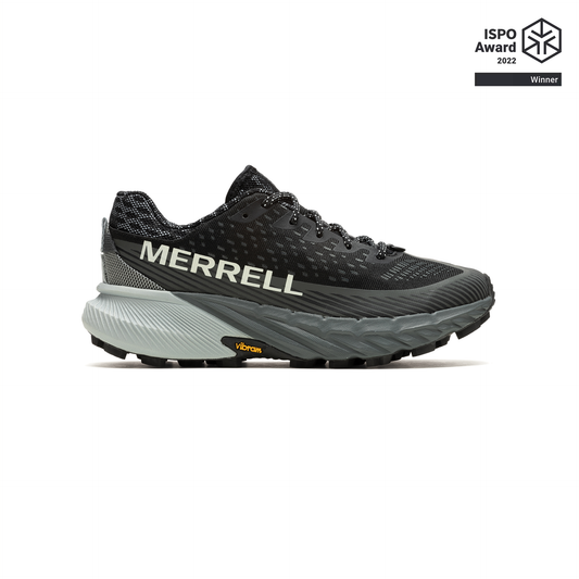 Merrell Agility Peak 5-Black/Granite Womens Trail Running Shoes