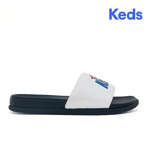 Keds Women's Bliss Wave Sandal White/Navy (KC66189)