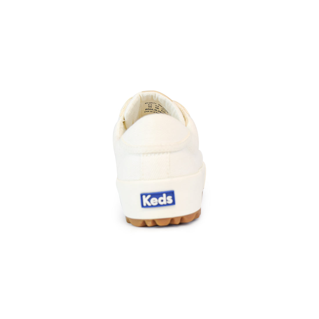 Keds Womens' Hiker Canvas SMU SS'24  Sneaker White/Beige (KC68171)
