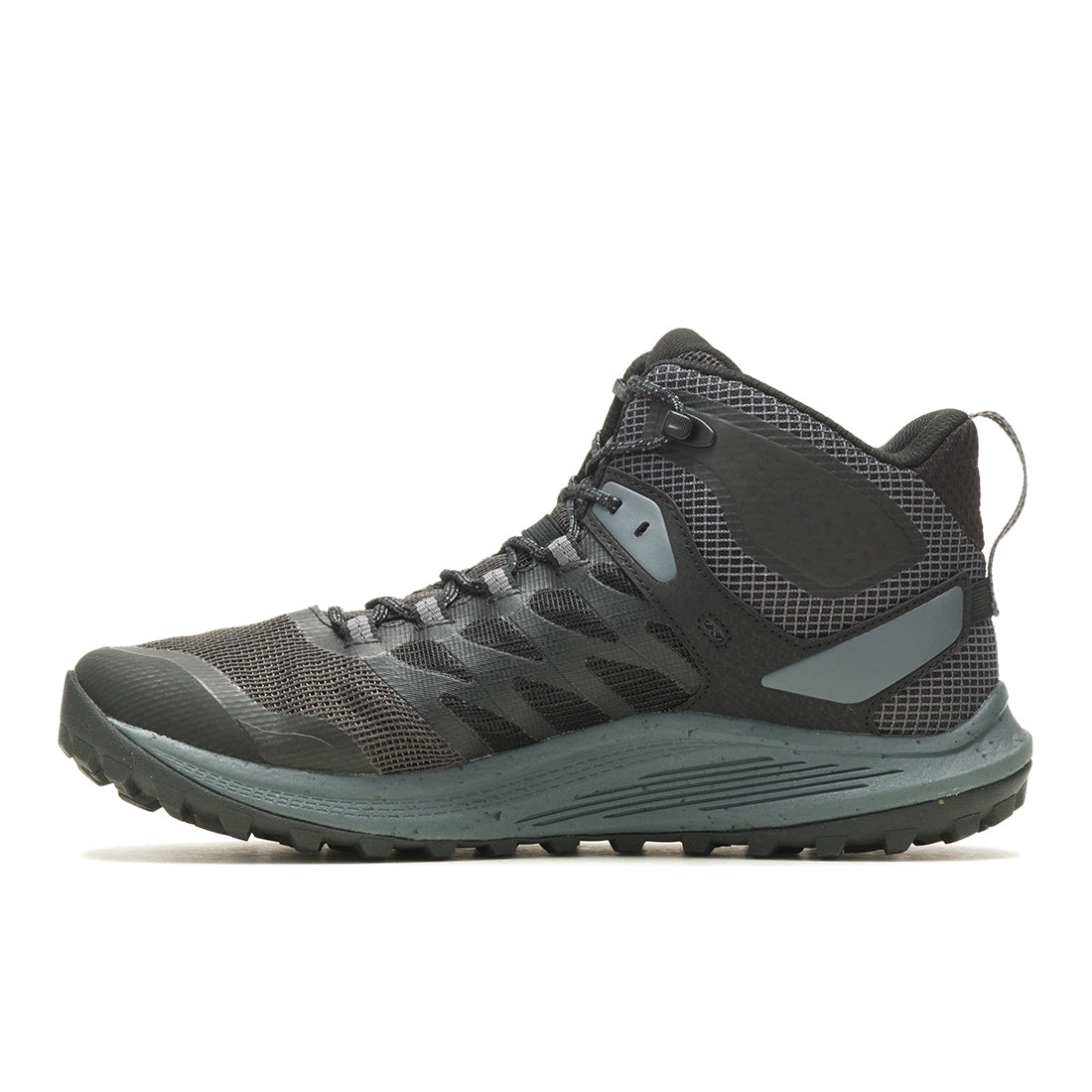 Merrell Nova 3 Mid Waterproof – Black Mens Trail Running Shoes