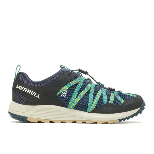 Merrell Wildwood Aerosport - Navy/Oyster Mens Hiking Shoes