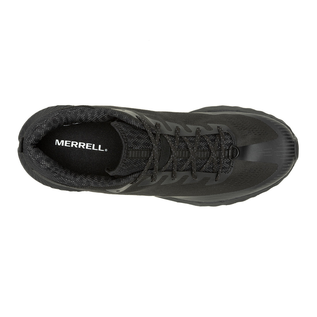 Merrell Agility Peak 5 – Black/Black Mens Trail Running Shoes