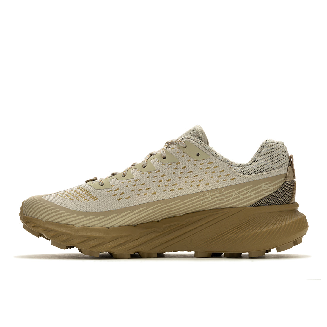 Merrell Agility Peak 5 – Oyster/Coyote Men’s Trail Running Shoes