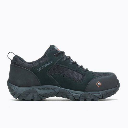 Merrell Moab Onset Wp Ct-Black Mens Work & Tactical Shoes