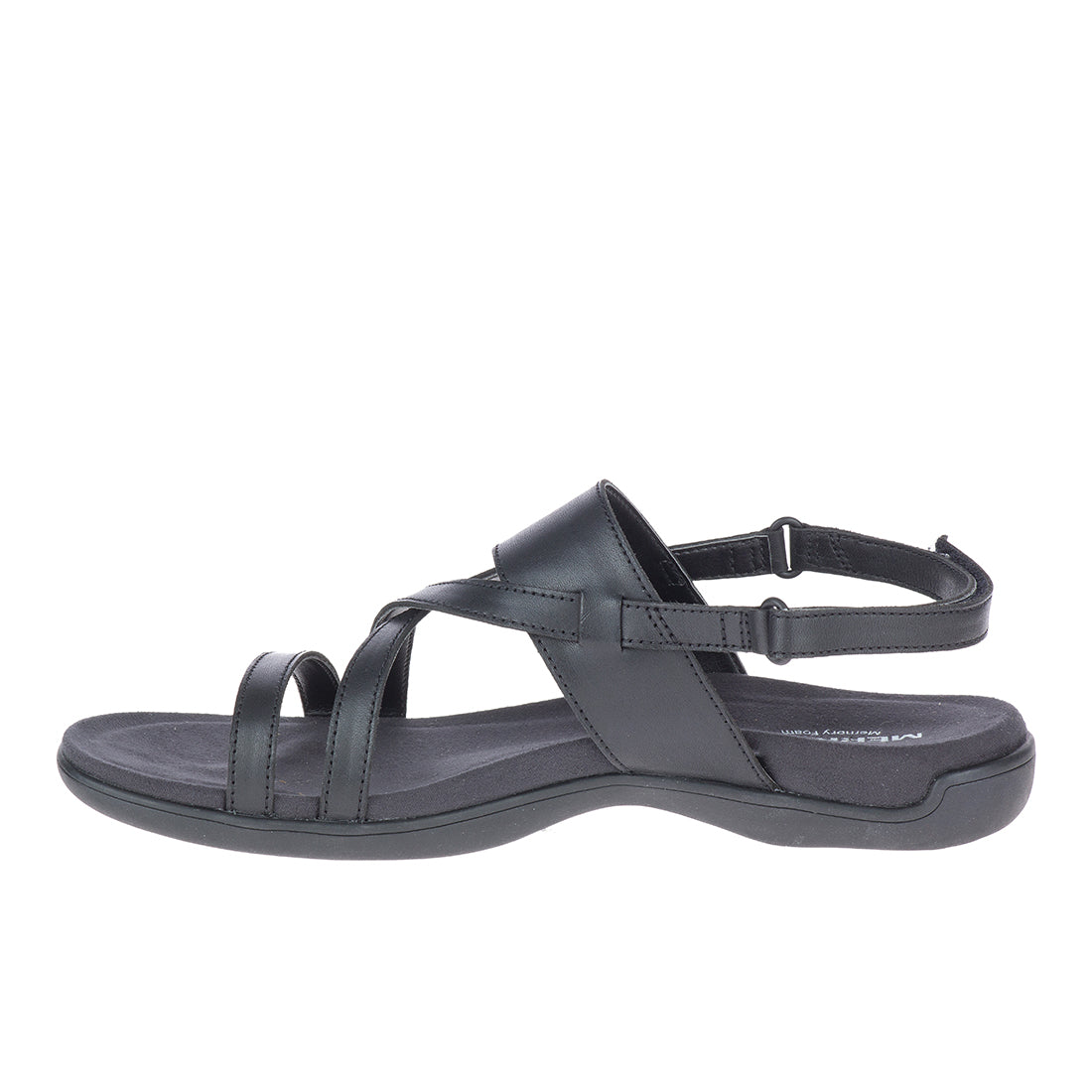 Merrell District Hayes Strap Ltr - Blk-Black Womens Sandals Land