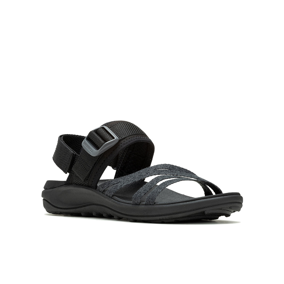 Merrell District 4 Backstrap – Black Womens Sandals Land