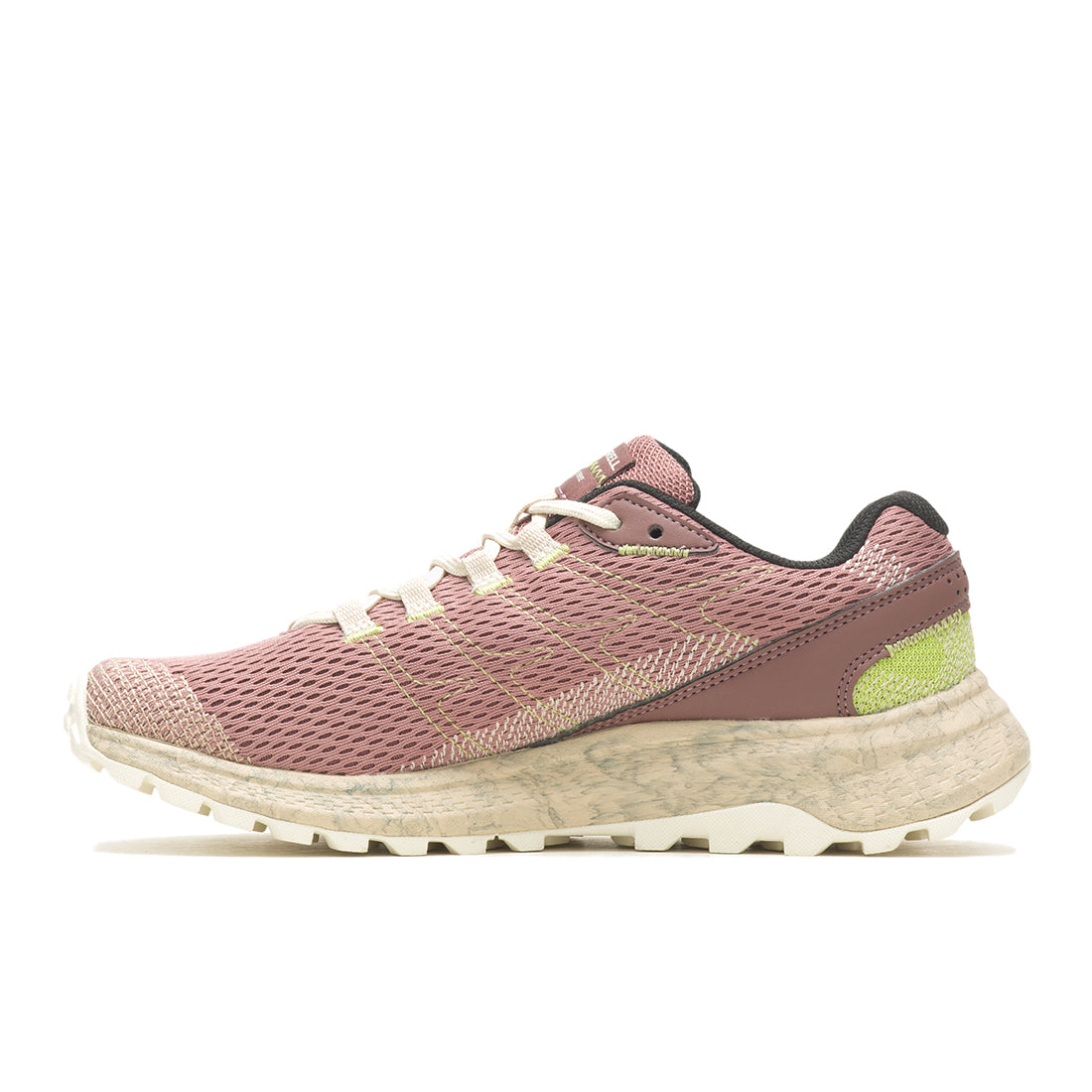 Merrell Fly Strike-Burlwood/Marron Womens Trail Running Shoes