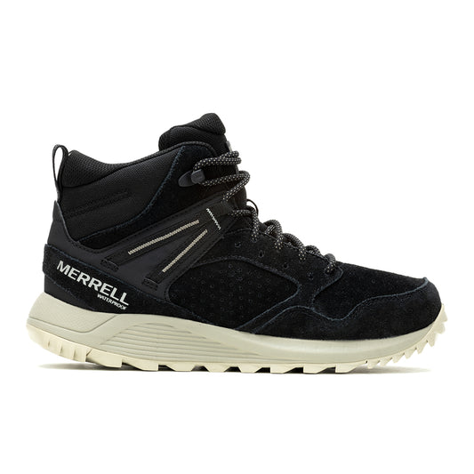 Merrell Wildwood Mid Ltr Waterproof - Black Womens Trail Running Shoes