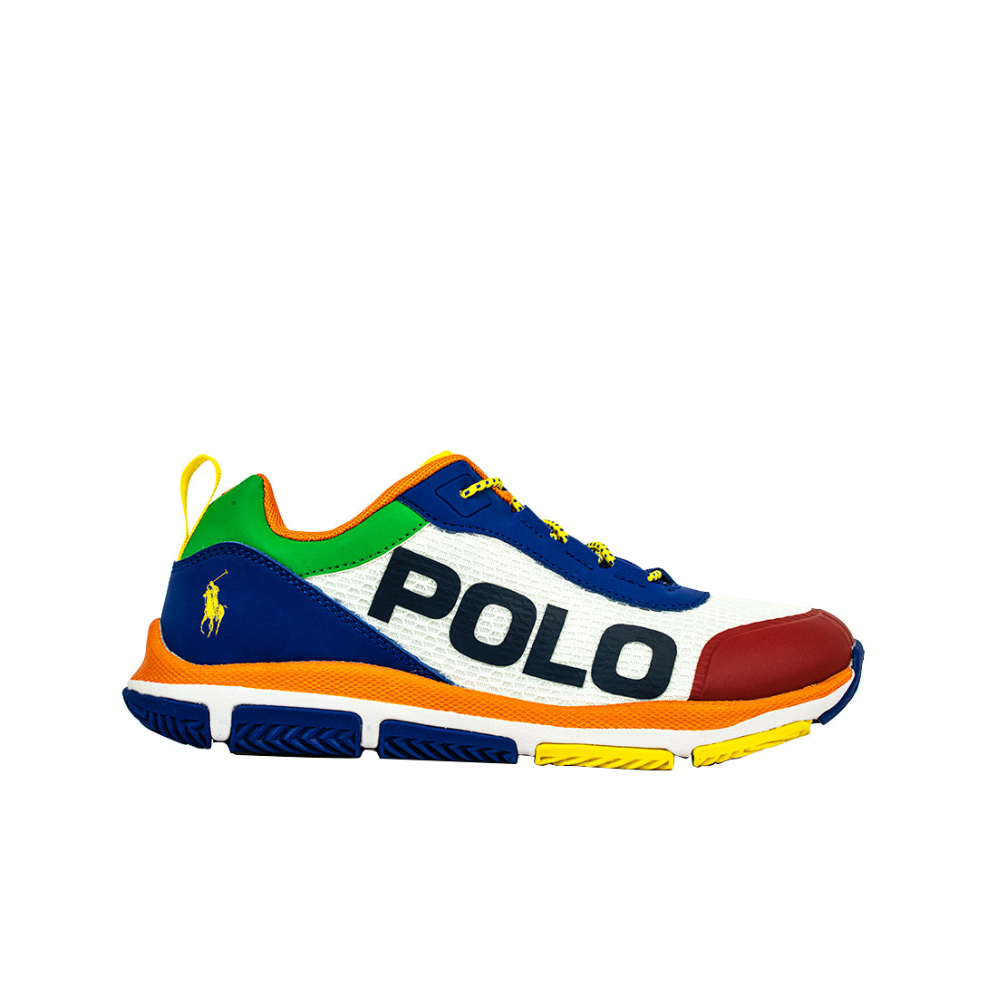 Polo Tech Racer- White/Multi (103784)