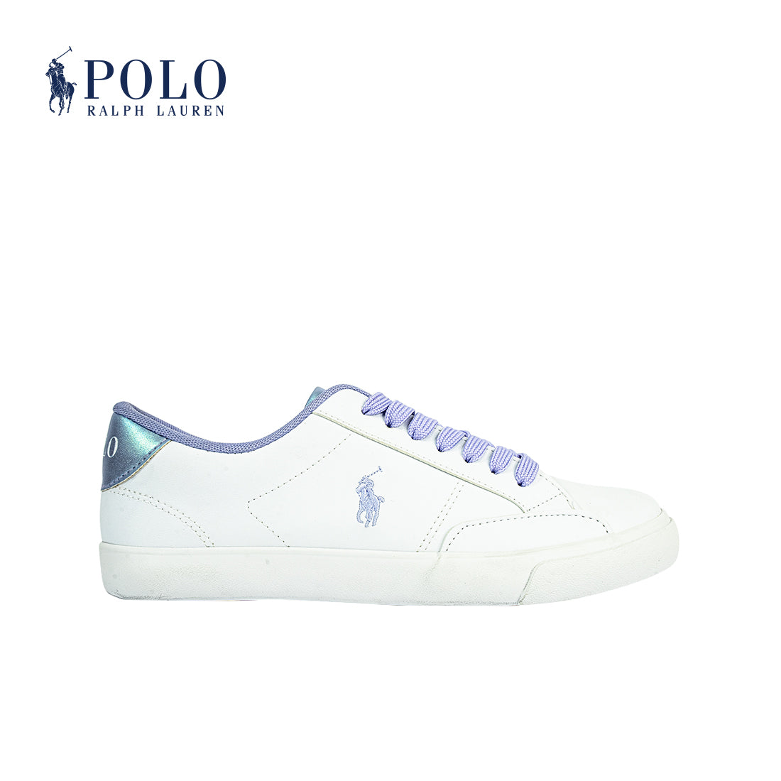 Polo Theron IV- White/Purple (103790)