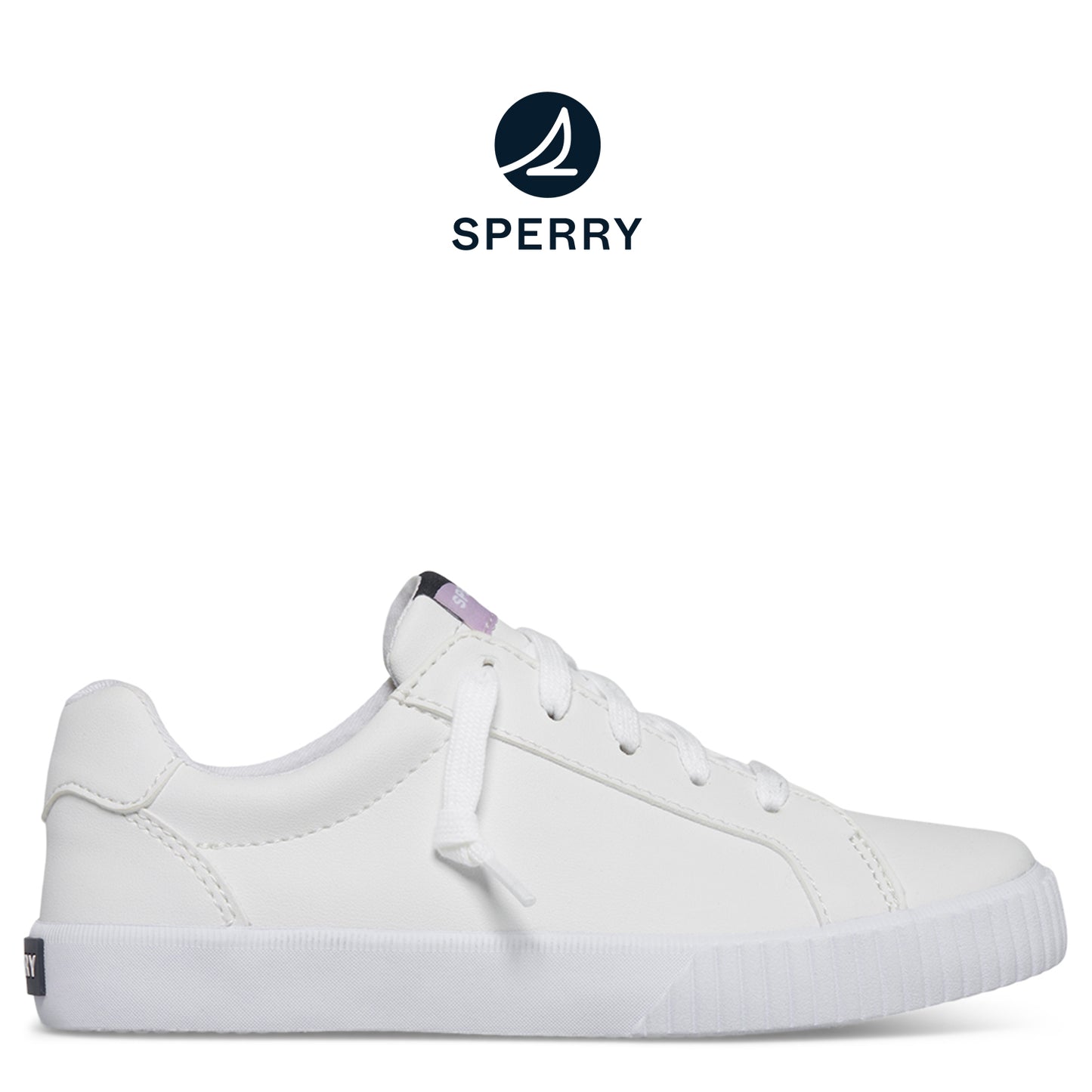 Sperry Kids Bermuda Sneaker White (SCK167751)