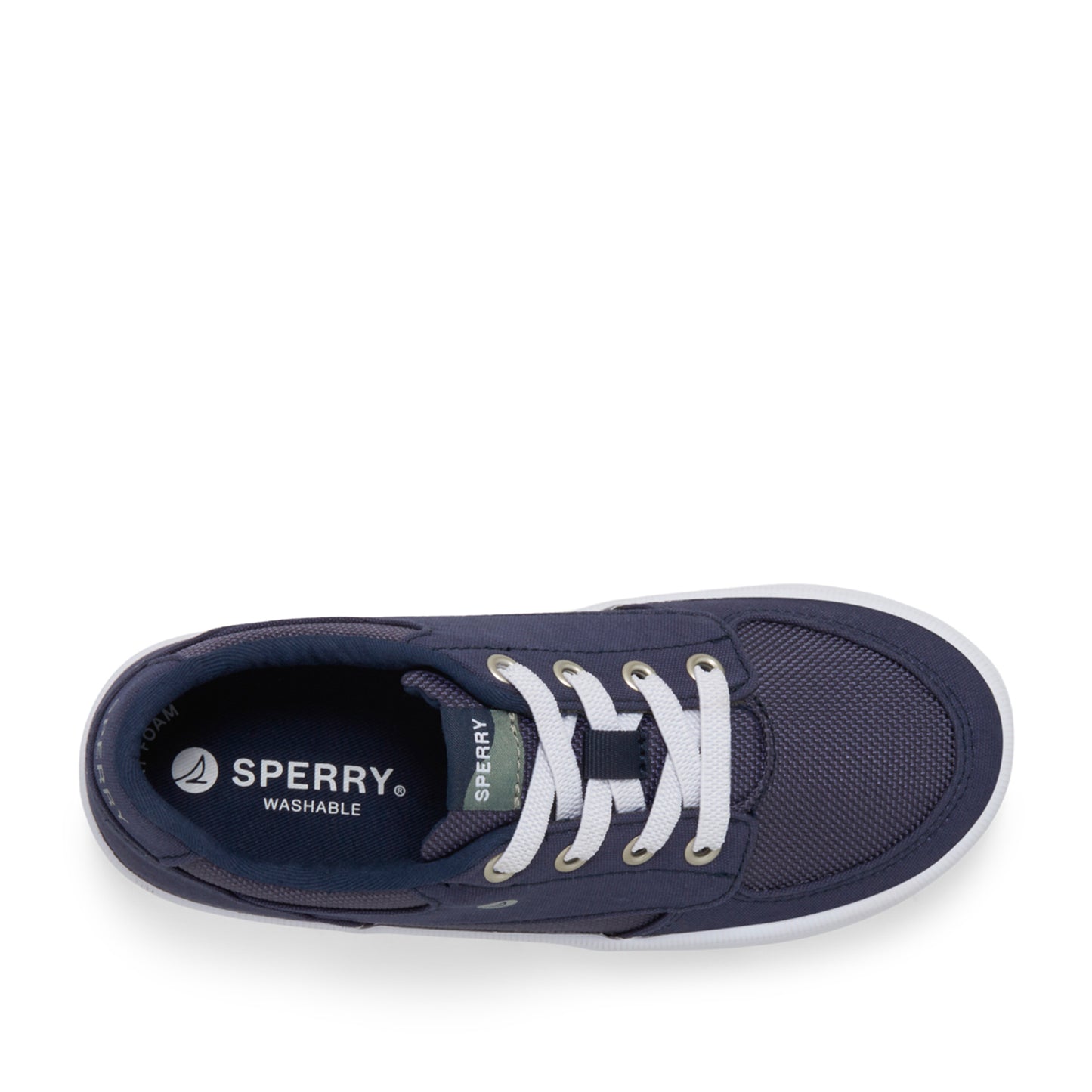 Sperry Kid's Boardwalk Washable Sneakers - Navy (SCK267525)