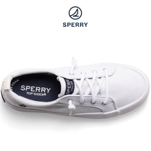 Load image into Gallery viewer, Sperry Kid&#39;s Crest Vibe Platform Sneaker White (STK165974)
