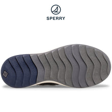 Load image into Gallery viewer, Sperry Kid&#39;s Fairwater PLUSHWAVE™ Boat Shoe Grey/Navy (STK265251)

