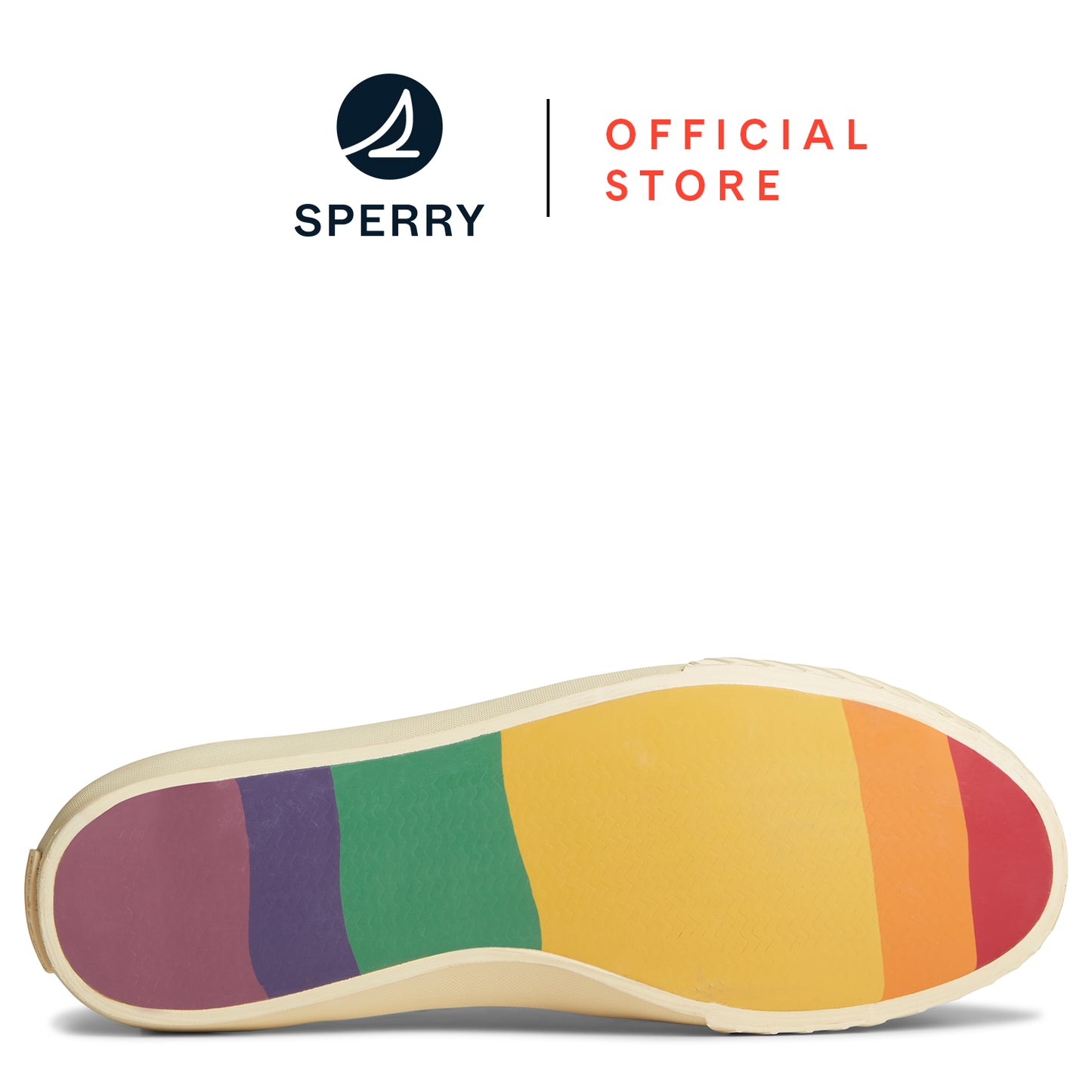 Sperry Women's Racquet Oxford Pride Sneaker White (STL25663)