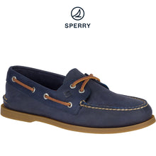 Load image into Gallery viewer, Men&#39;s Authentic Original 2-Eye Richtown Navy Boat Shoes (STS19332)
