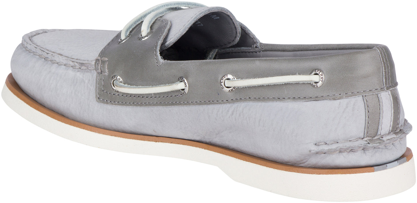 Sperry Men's Gold Cup Authentic Original Grey Boat Shoes (STS19583)