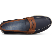 Load image into Gallery viewer, Men&#39;s Authentic Original Penny Wild Horse Loafer - Navy/Sonora (STS22015)
