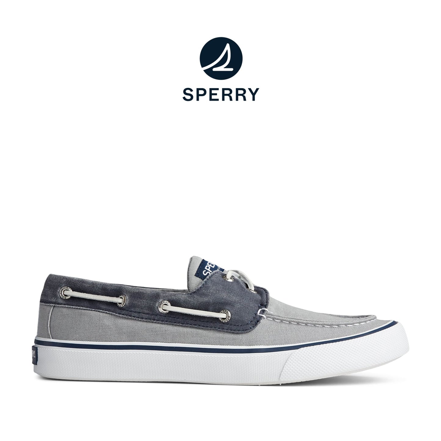 Sperry Men's Bahama II Sneakers - Grey/Navy (M139348480)