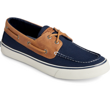 Load image into Gallery viewer, Sperry Men&#39;s Bahama II Leather Collar Navy Sneaker (STS22020)
