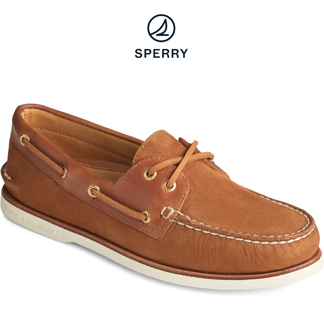 Sperry Men's Gold Cup Authentic Original Seaside Boat Shoe - Twig (STS22141)