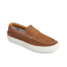 Load image into Gallery viewer, Sperry Men&#39;s Striper Plushwave Sneakers (Penny Tan)
