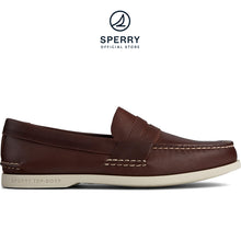 Load image into Gallery viewer, SPERRY Men&#39;s Authentic Original PLUSHWAVE Penny Boat Shoe - Brown (STS22387)
