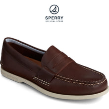Load image into Gallery viewer, SPERRY Men&#39;s Authentic Original PLUSHWAVE Penny Boat Shoe - Brown (STS22387)
