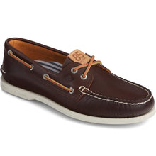 Load image into Gallery viewer, Sperry Men&#39;s Authentic Original 85th Anniversary Boat Shoe - Brown/White (STS22463)
