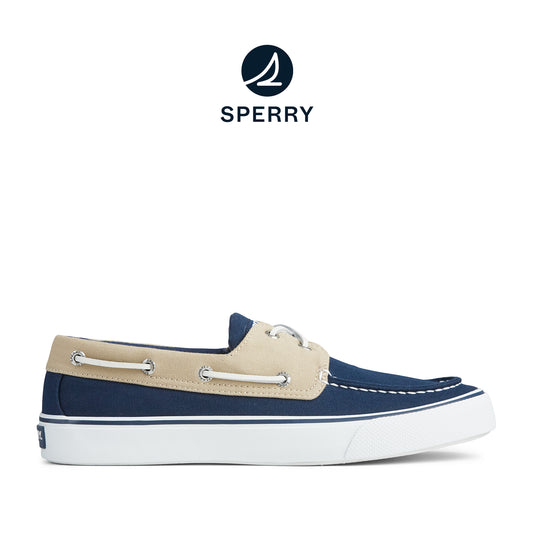 Sperry Men's Bahama II Saturated Sneakers - Navy/Khaki (24F000510)