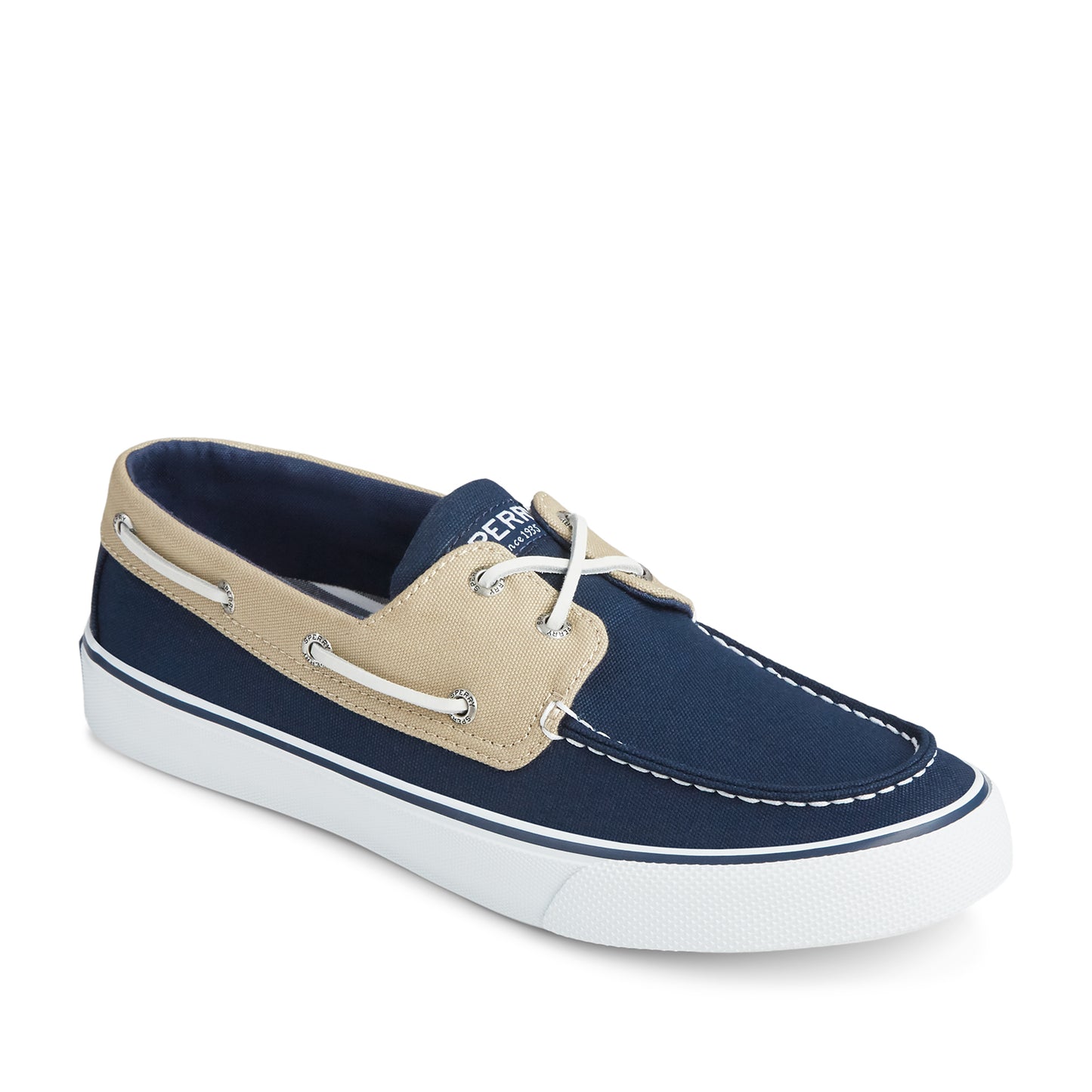 Sperry Men's Bahama II Saturated Sneakers - Navy/Khaki (24F000510)