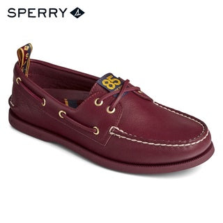 Sperry Women's Authentic Original Varsity Boat Shoe - Burgundy (STS22973)