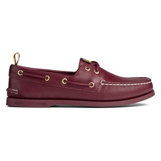 Sperry Women's Authentic Original Varsity Boat Shoe - Burgundy (STS22973)