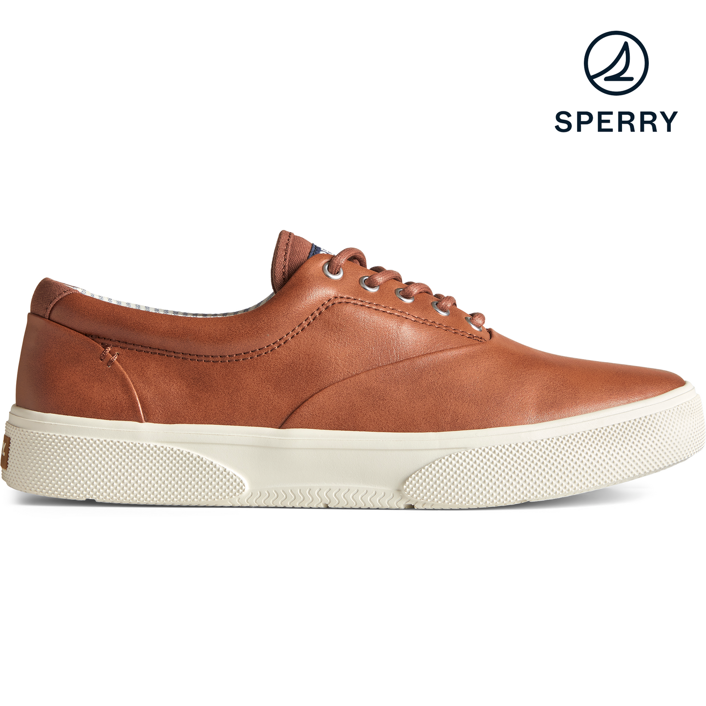 Sperry Men's Halyard Plushstep CVO Sneaker - Tan (STS23207)