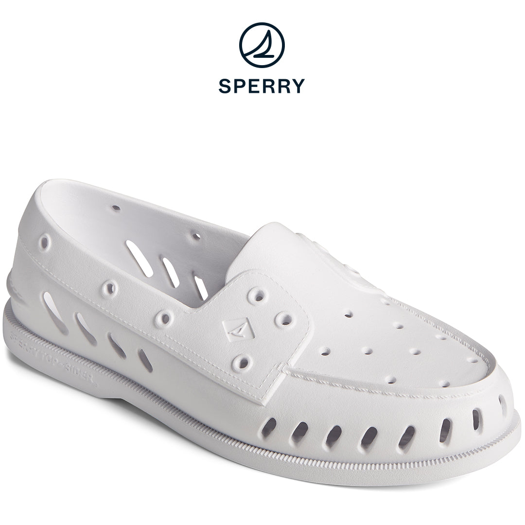 Sperry Unisex's Authentic Original™ Float Boat Shoe White (STS23288)