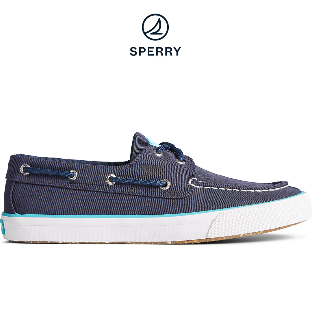 Sperry Men's SeaCycled Bahama II Sneaker - Navy (STS23421)