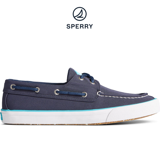 Sperry Men's SeaCycled Bahama II Sneaker - Navy (STS23421)
