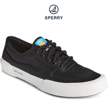 Load image into Gallery viewer, Sperry Men&#39;s Soletide Sneaker - Black/White (STS23461)

