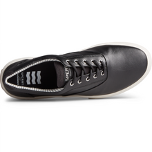 Load image into Gallery viewer, SPERRY Men&#39;s Halyard Plushstep CVO Sneaker - Black (STS23471)

