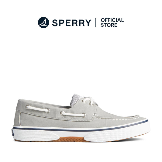 Sperry Men's Halyard 2-Eye Saltwashed Sneakers - Grey (M139351010)