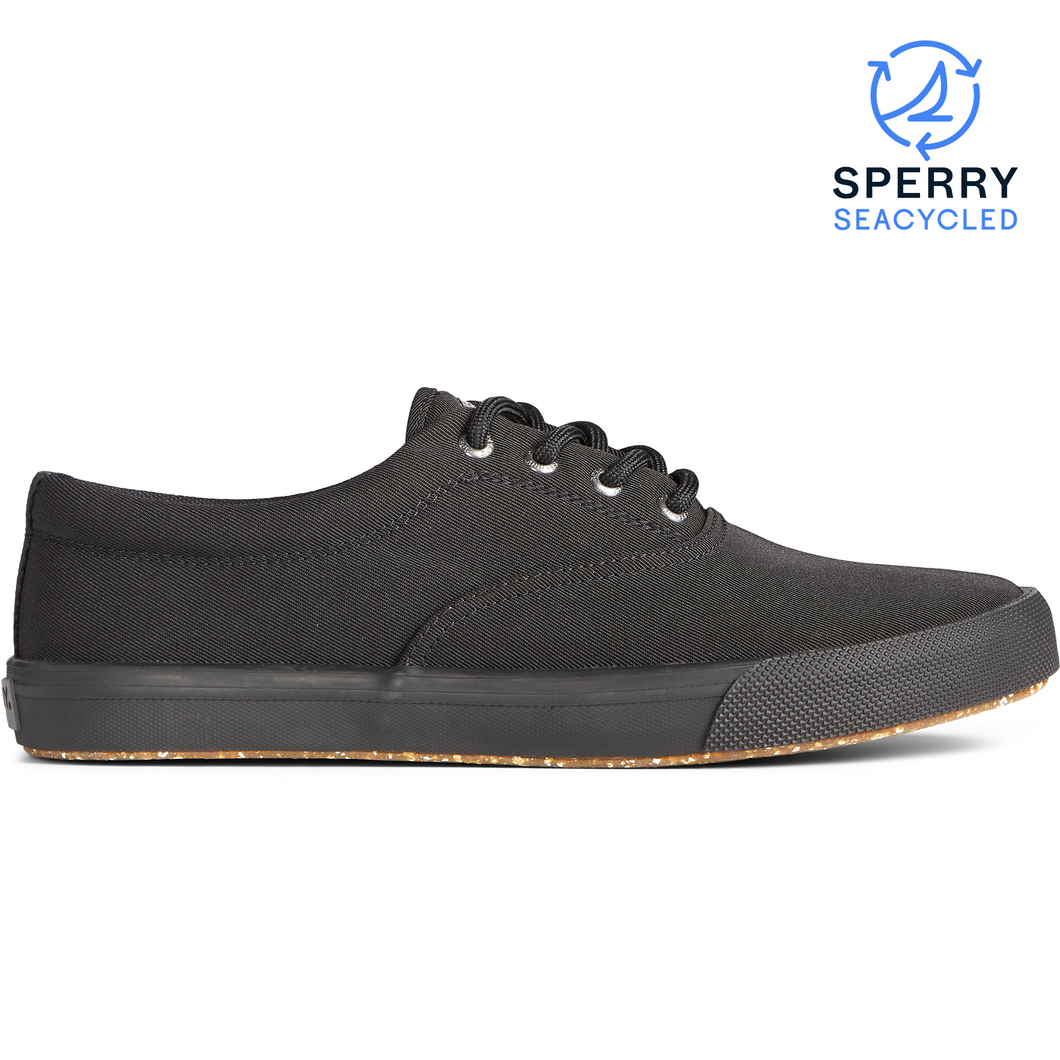 Sperry Men's Striper II CVO SeaCycled Sneaker - Black (STS23759)