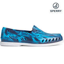 Load image into Gallery viewer, SPERRY Men&#39;s Authentic Original Float Marbled Boat Shoe - Navy/Multi (STS23776)
